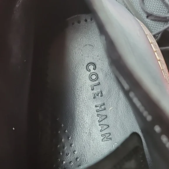 COLE HAAN sz10.5 Air Colton Winter Chukka in Black Iris LIKE NEW - Picture 11 of 11